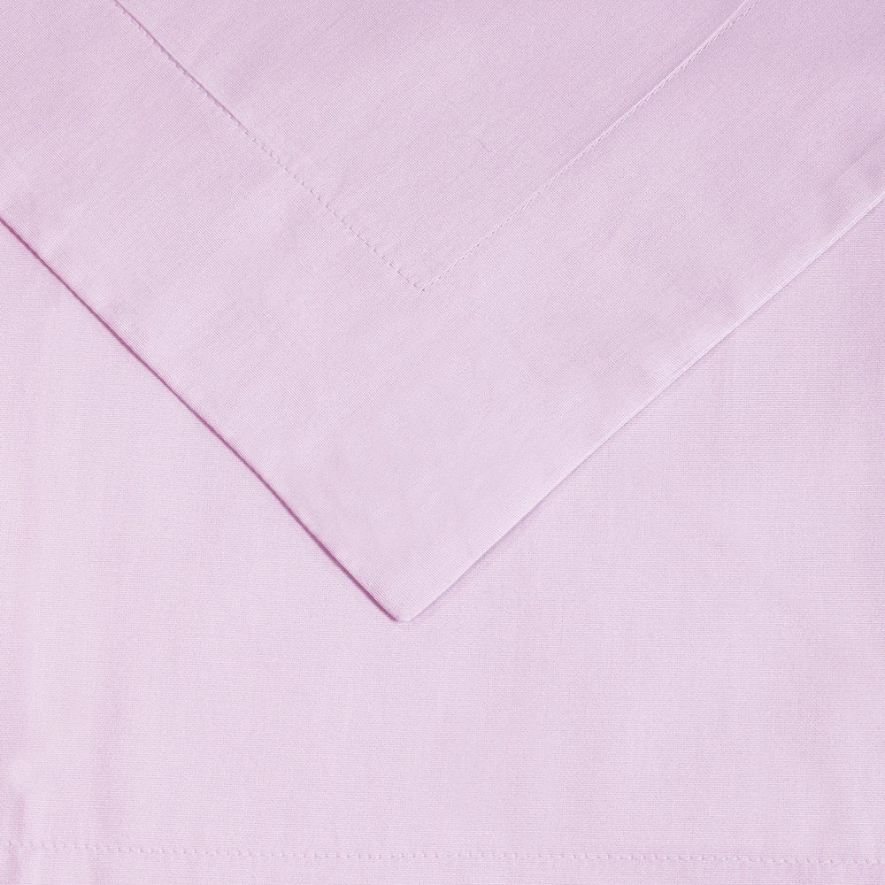 Lilac Twin Cotton Washable Duvet Cover Set With Sham