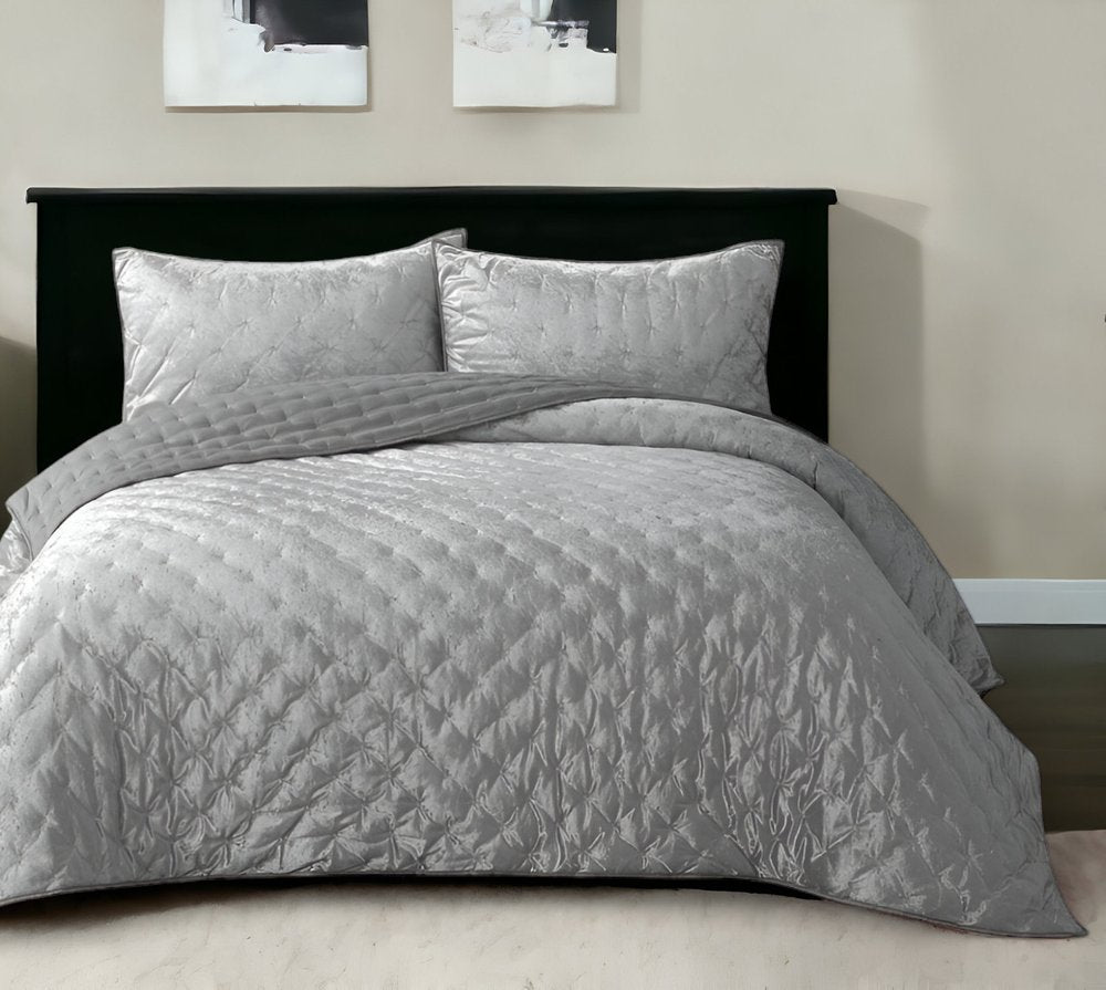 Blush Queen Polyester 220 Thread Count Washable Down Comforter Set
