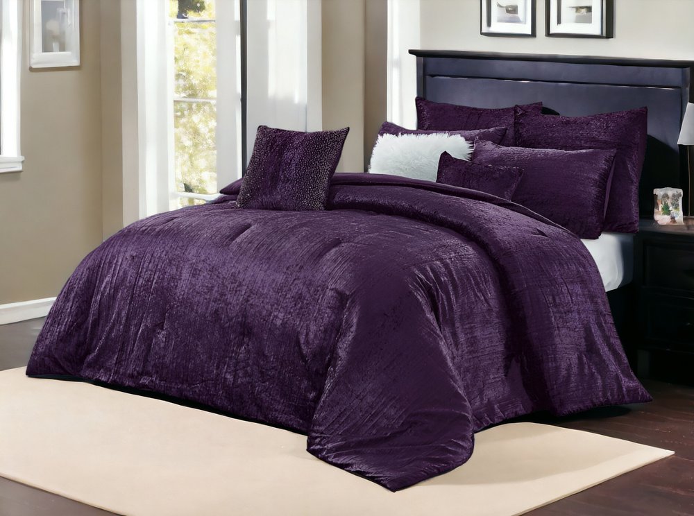 Blush Queen Polyester 220 Thread Count Washable Down Comforter Set