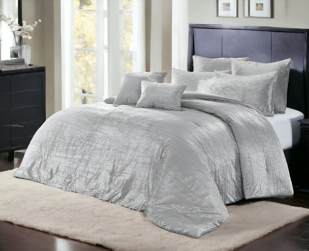 Blush Queen Polyester 220 Thread Count Washable Down Comforter Set