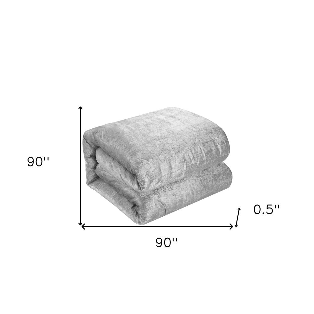 Blush Queen Polyester 220 Thread Count Washable Down Comforter Set