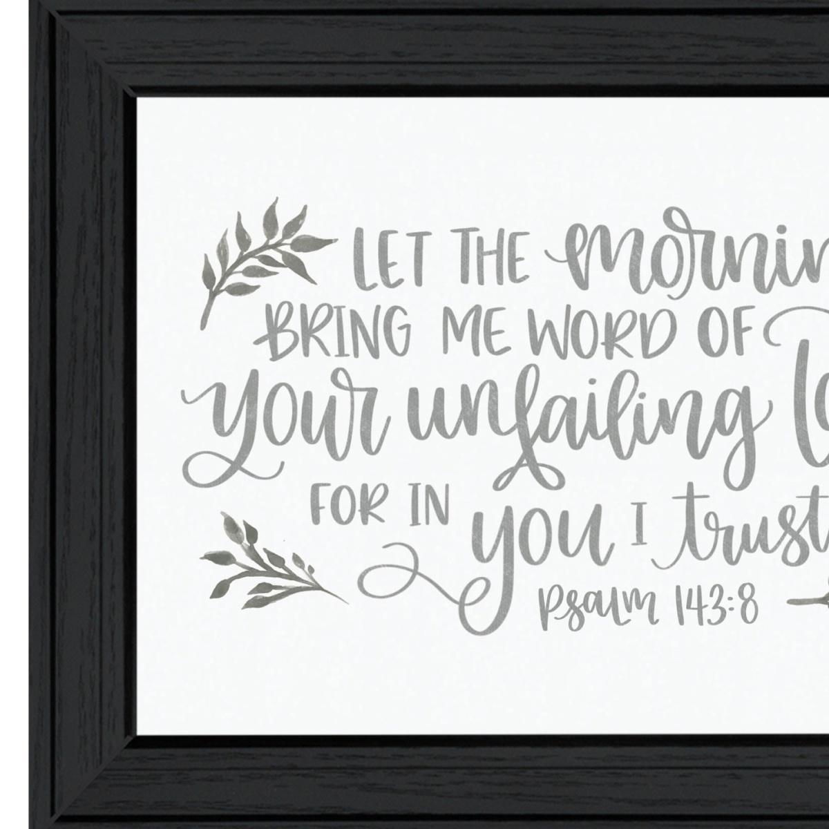 Your Unfailing Love Black Framed Print Wall Art
