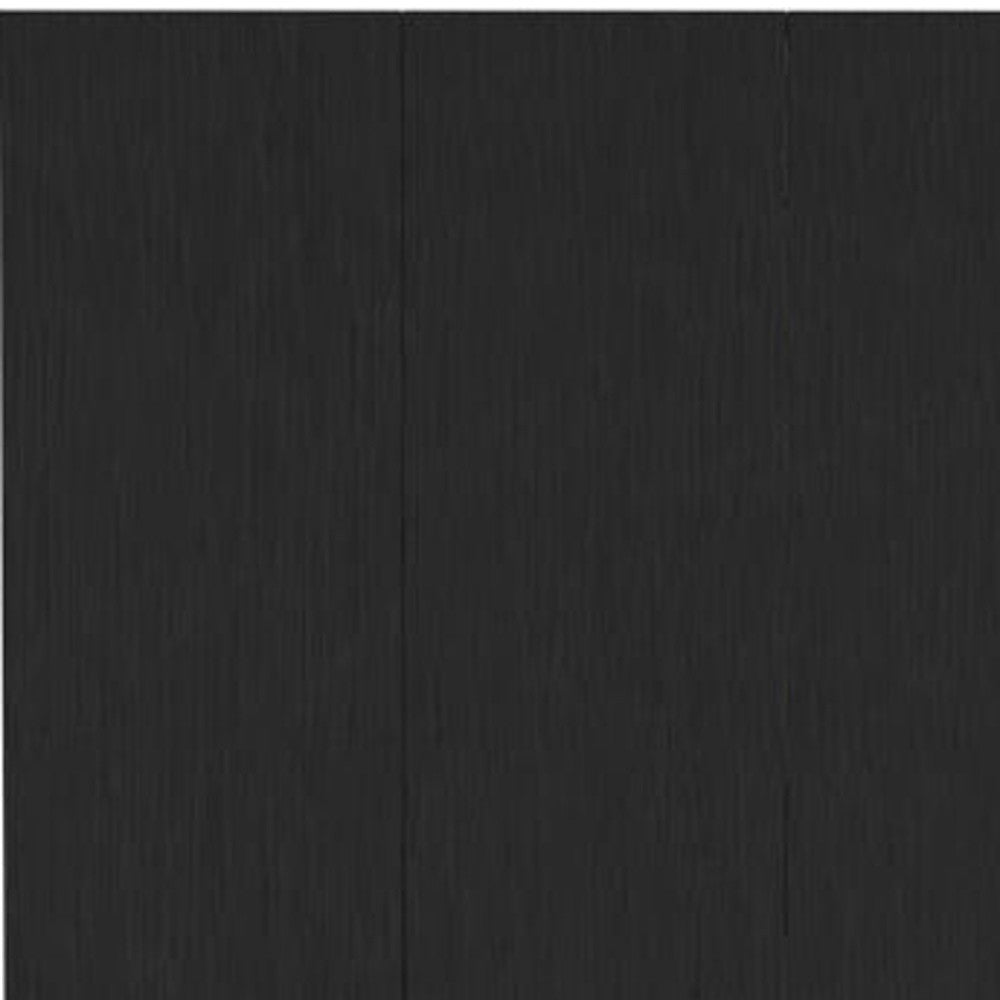 Two Piece Brown and Black Bedroom Set