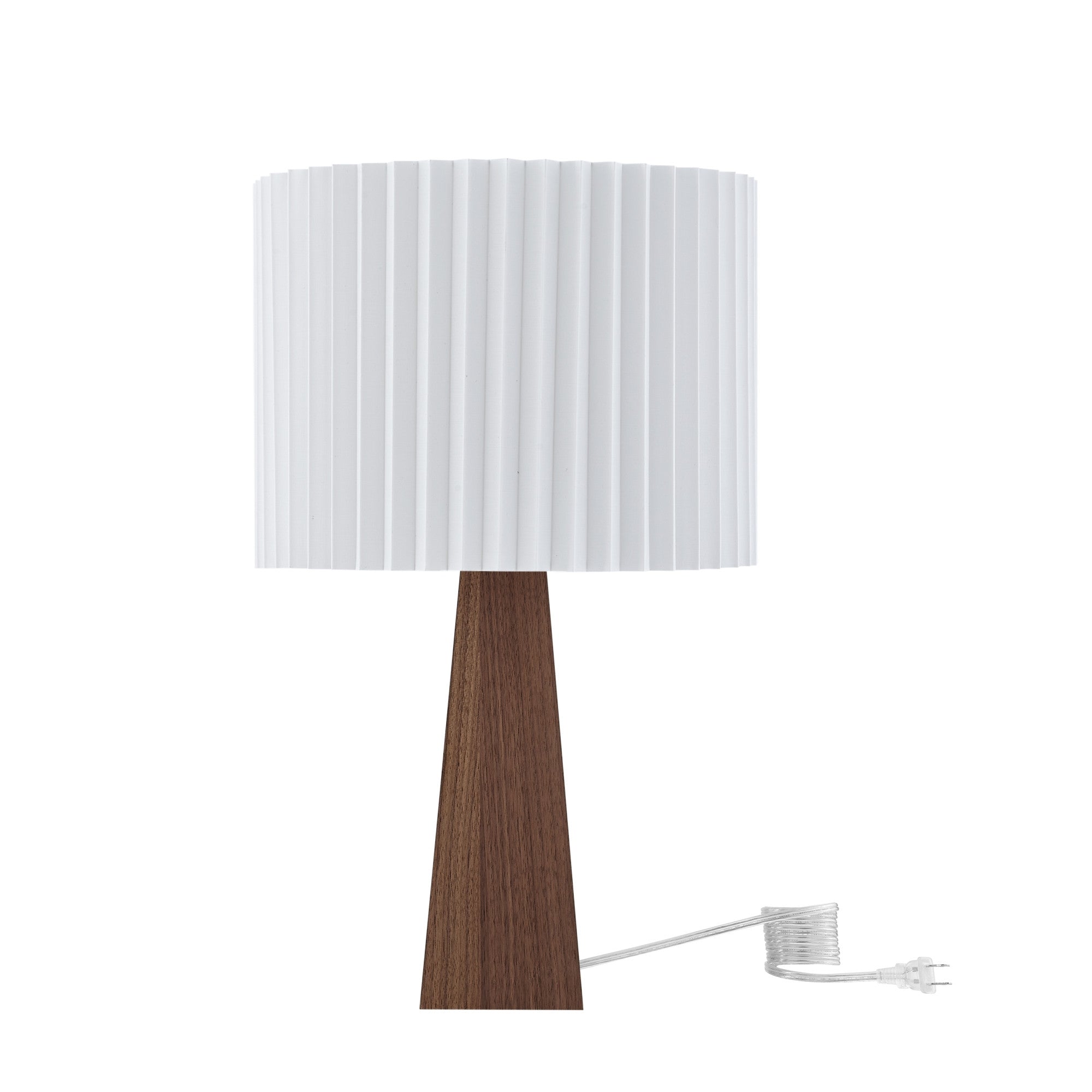20" Ivory Solid Wood USB Table Lamp With Ivory Drum Shade