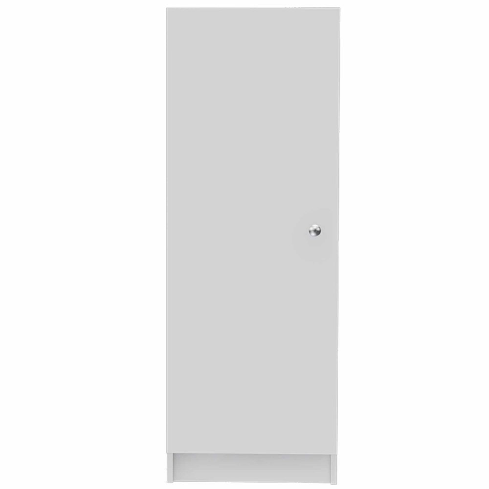 47" White Wood Pantry Or Storage Closet