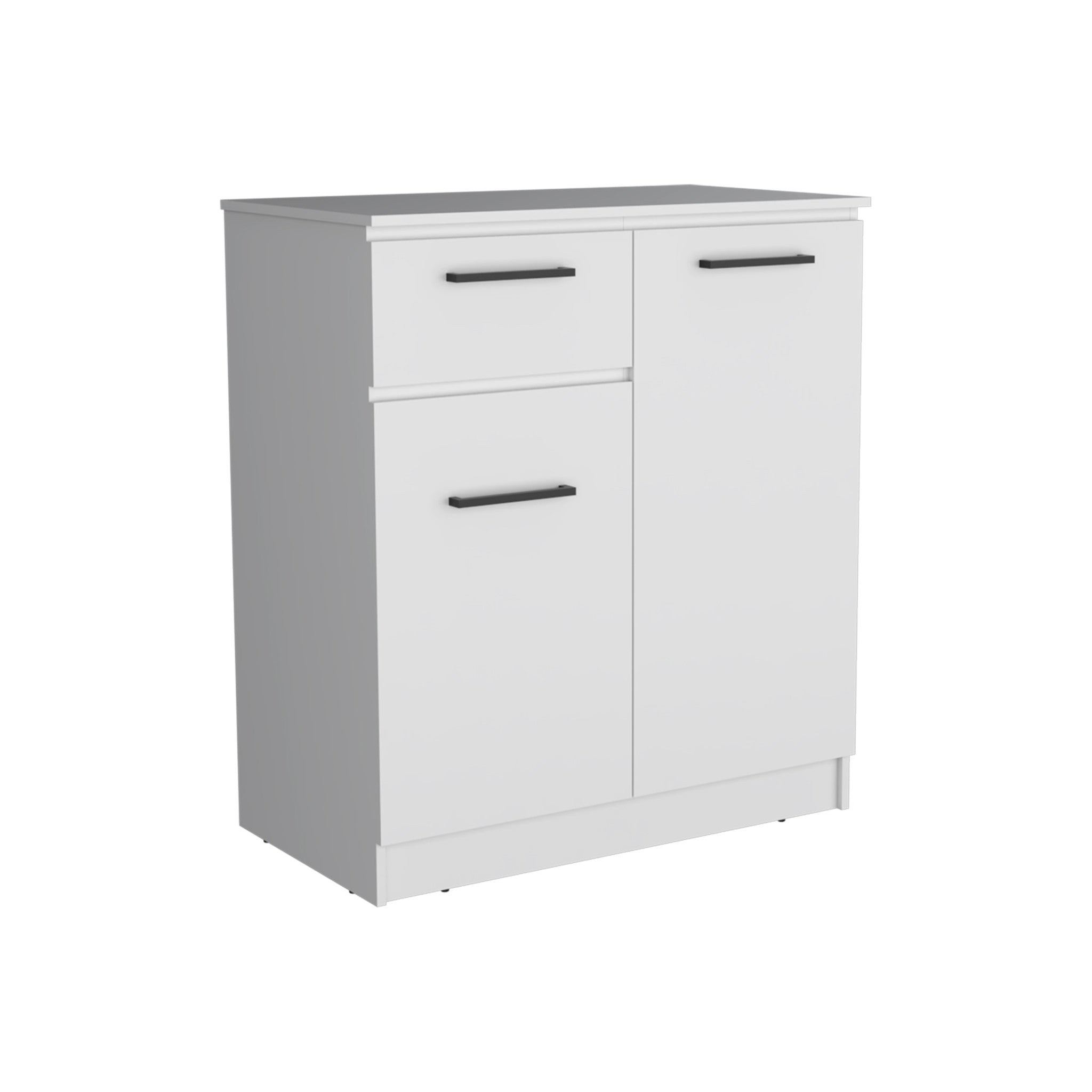 36" White Drawer Combo Dresser