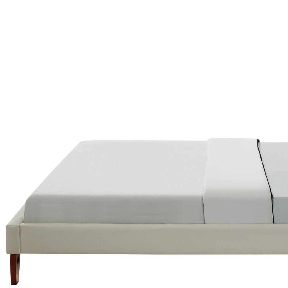 Gray Solid Wood King Tufted Upholstered Velvet Bed