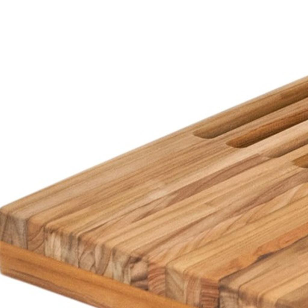 30" Brown Wall Mount Teak Rectangular Shower Bench