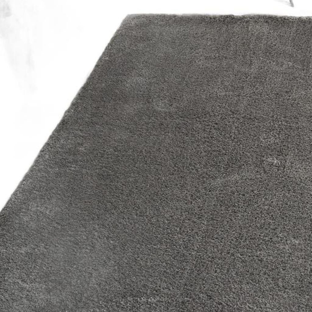 5' X 7' Gray Shag Area Rug