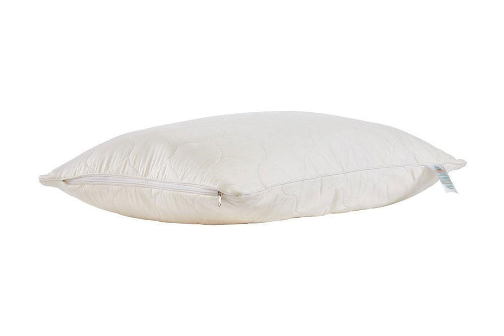 Cotton Latex Foam And Wool Hypoallergenic King Size Bed Pillow