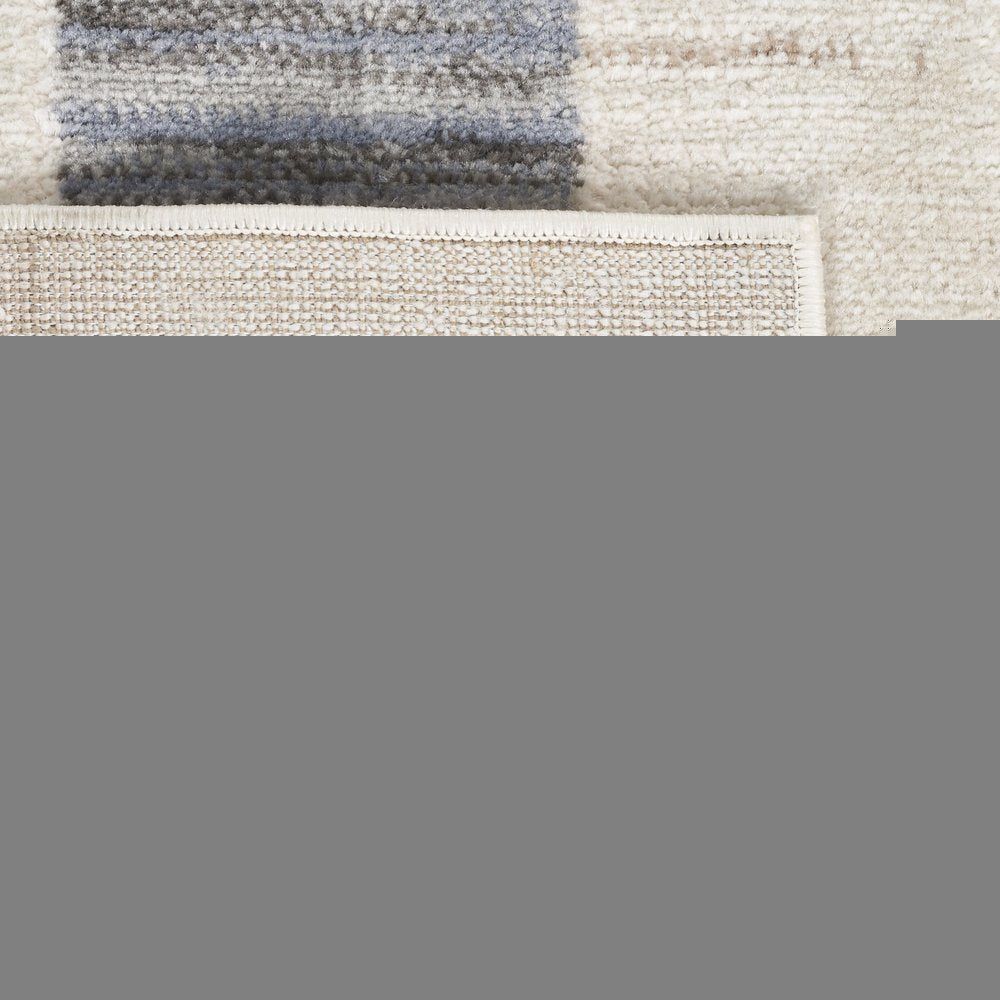 8' X 10' Gray Geometric Area Rug