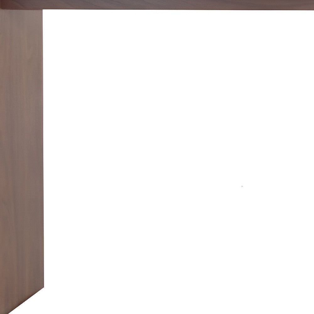 60" Brown Wood Rectangular Bar Height Bar Table