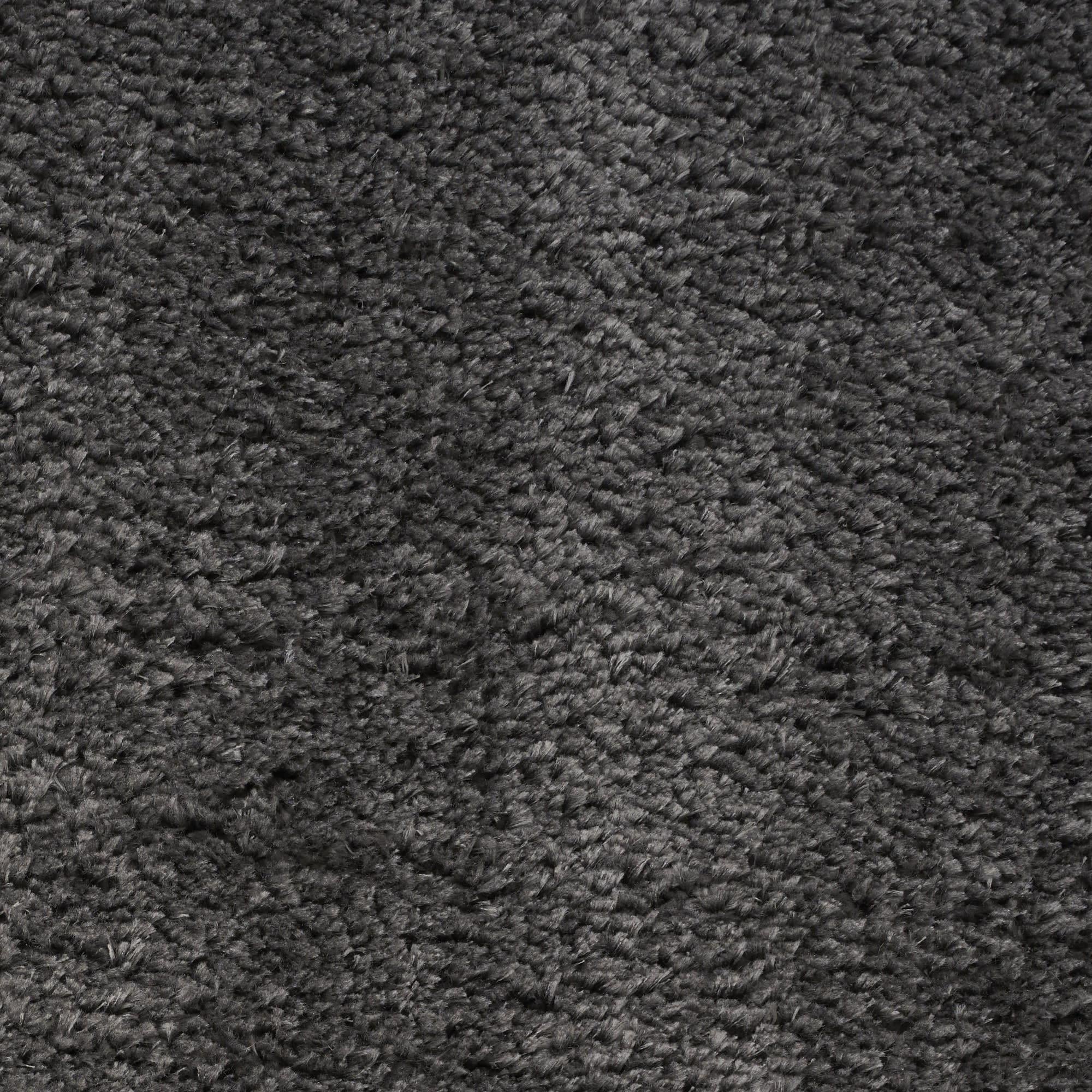 7' X 9' Gray Shag Area Rug