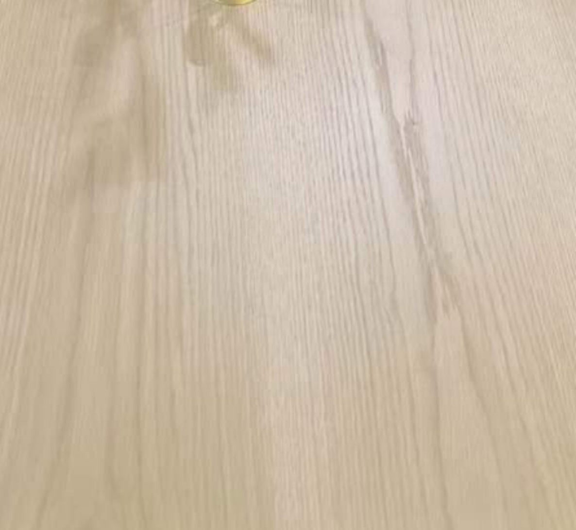 79" Brown and Red Wood and Metal Trestle Base Dining Table
