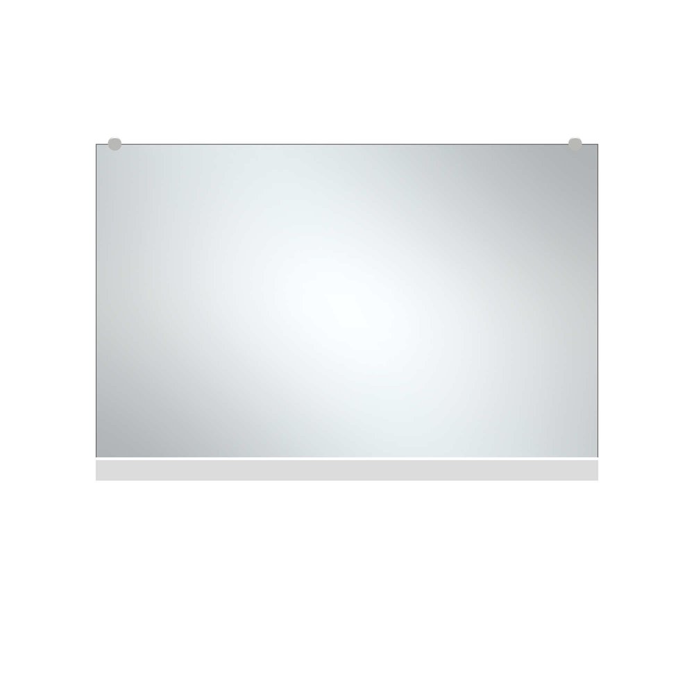 47" Black Metal Leaning Framed Full Length Hanging Mirror