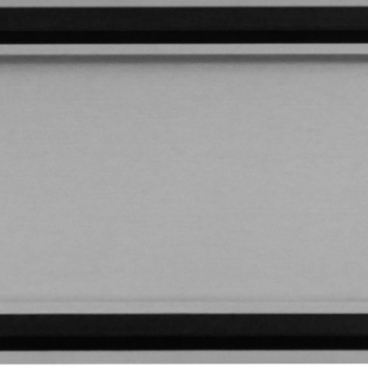 Gray Ribbed Texture Wood And Upholstery King Bed Frame