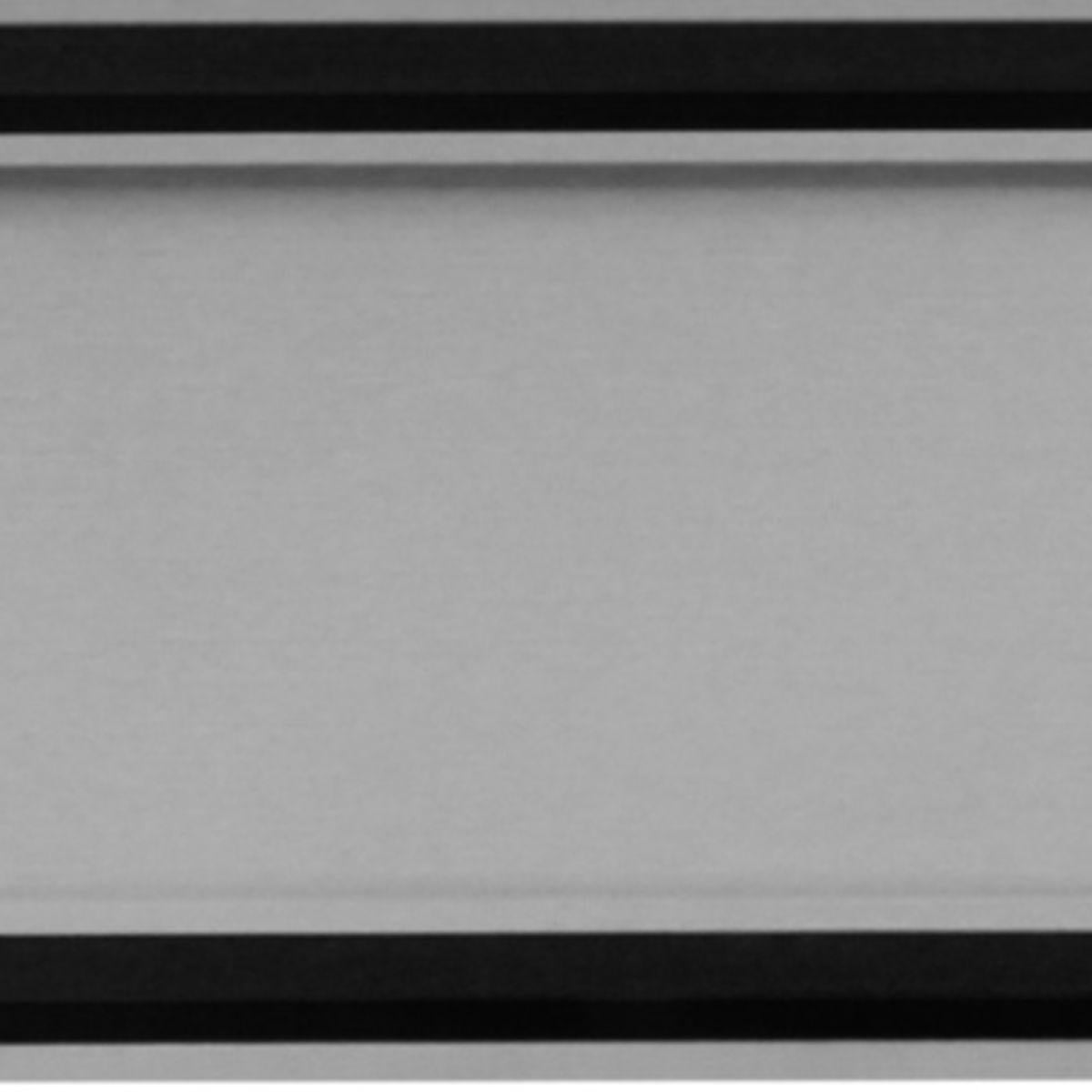Gray Ribbed Texture Wood And Upholstery King Bed Frame