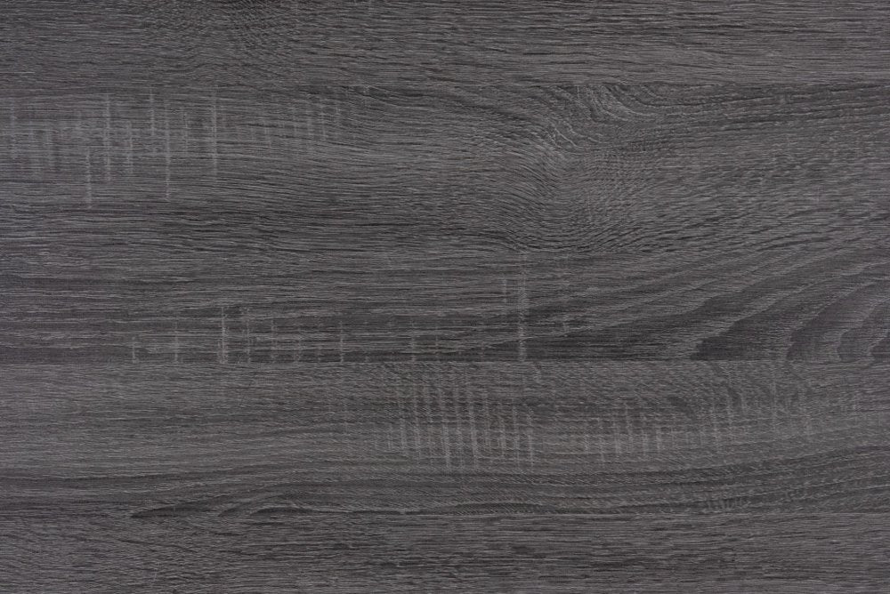 Black And Gray Inlaid Panels Queen Bed Frame