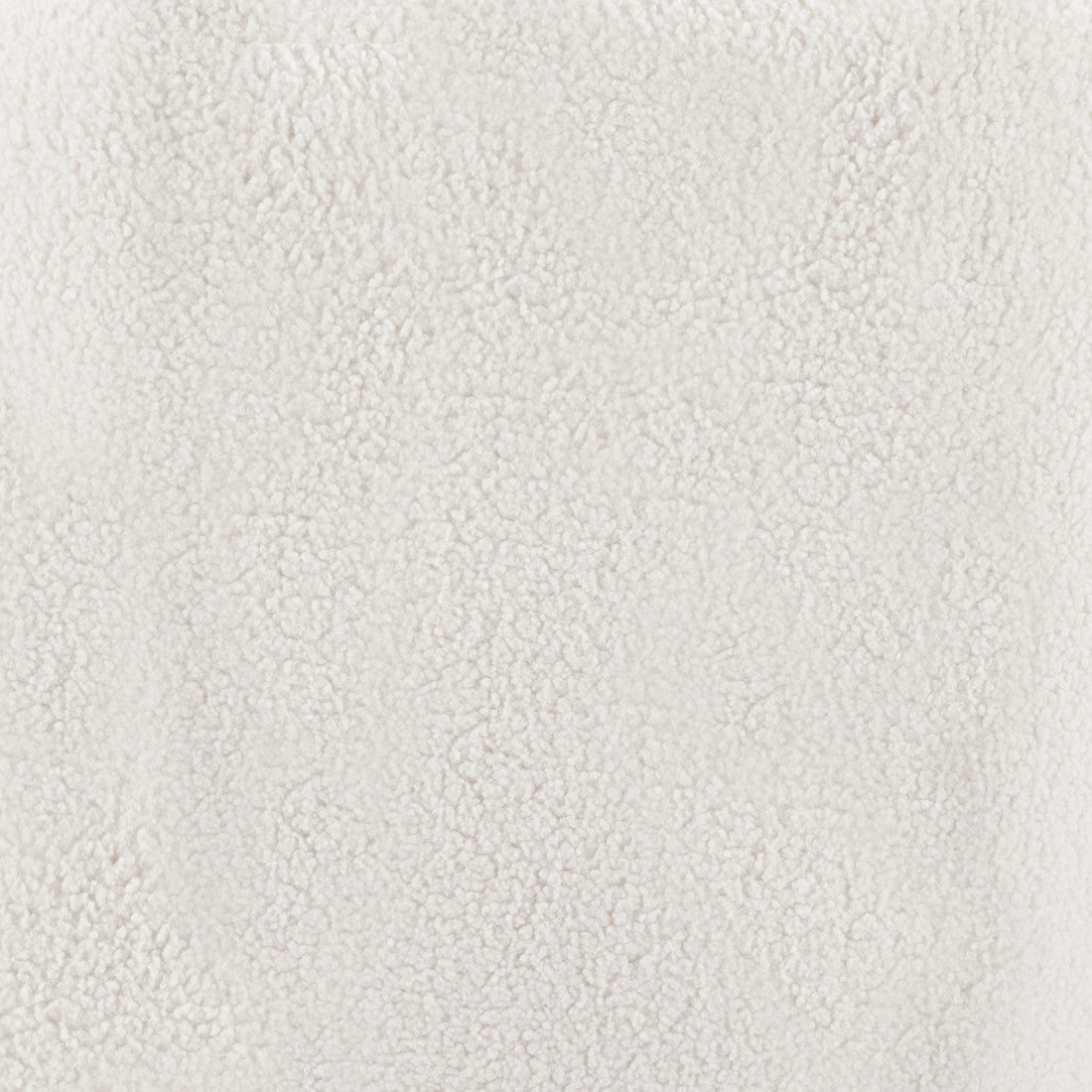 36" Cream And Black Faux Shearling And Upholstered Barrel Chair
