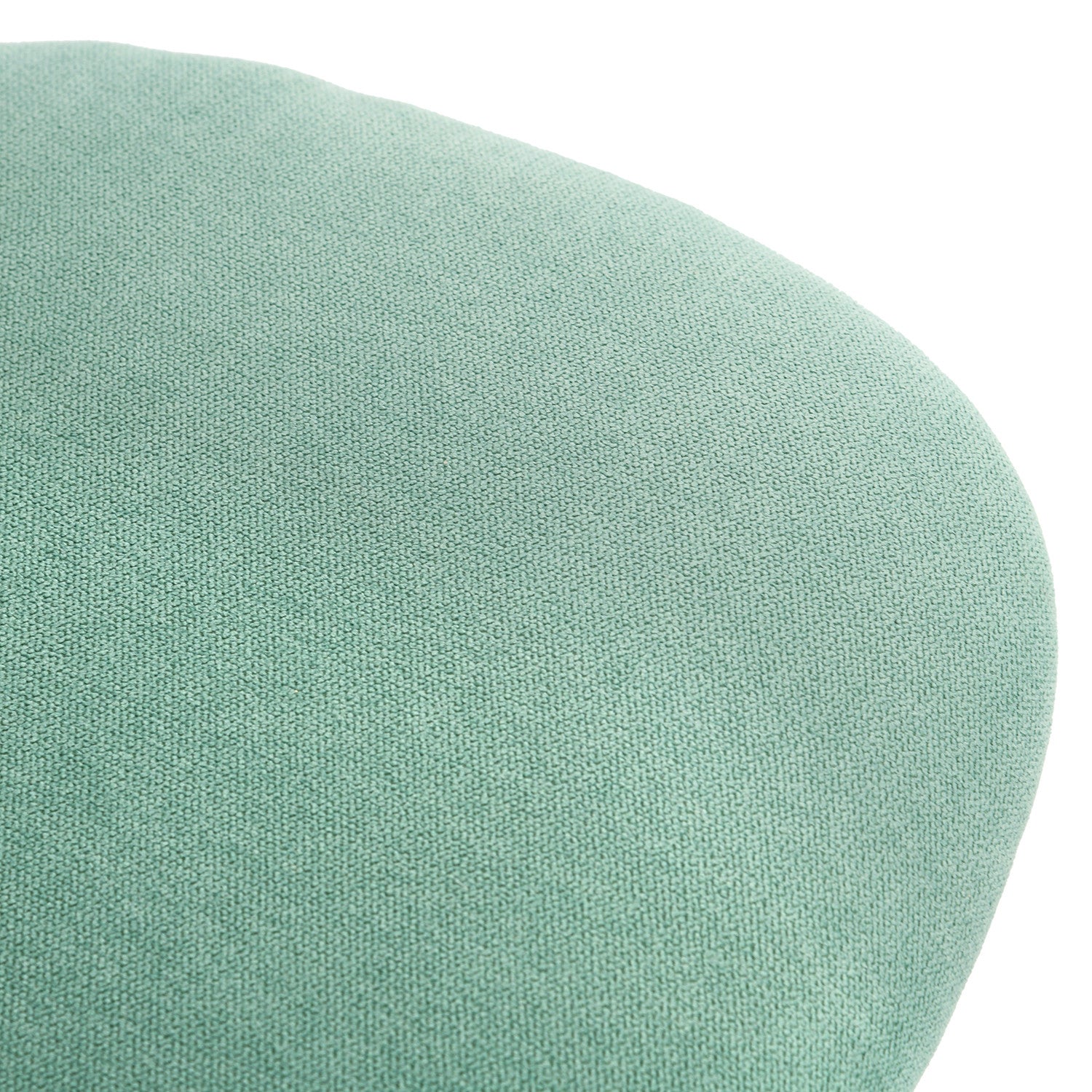 Teal and White Adjustable Height Swivel Rolling Office Chair