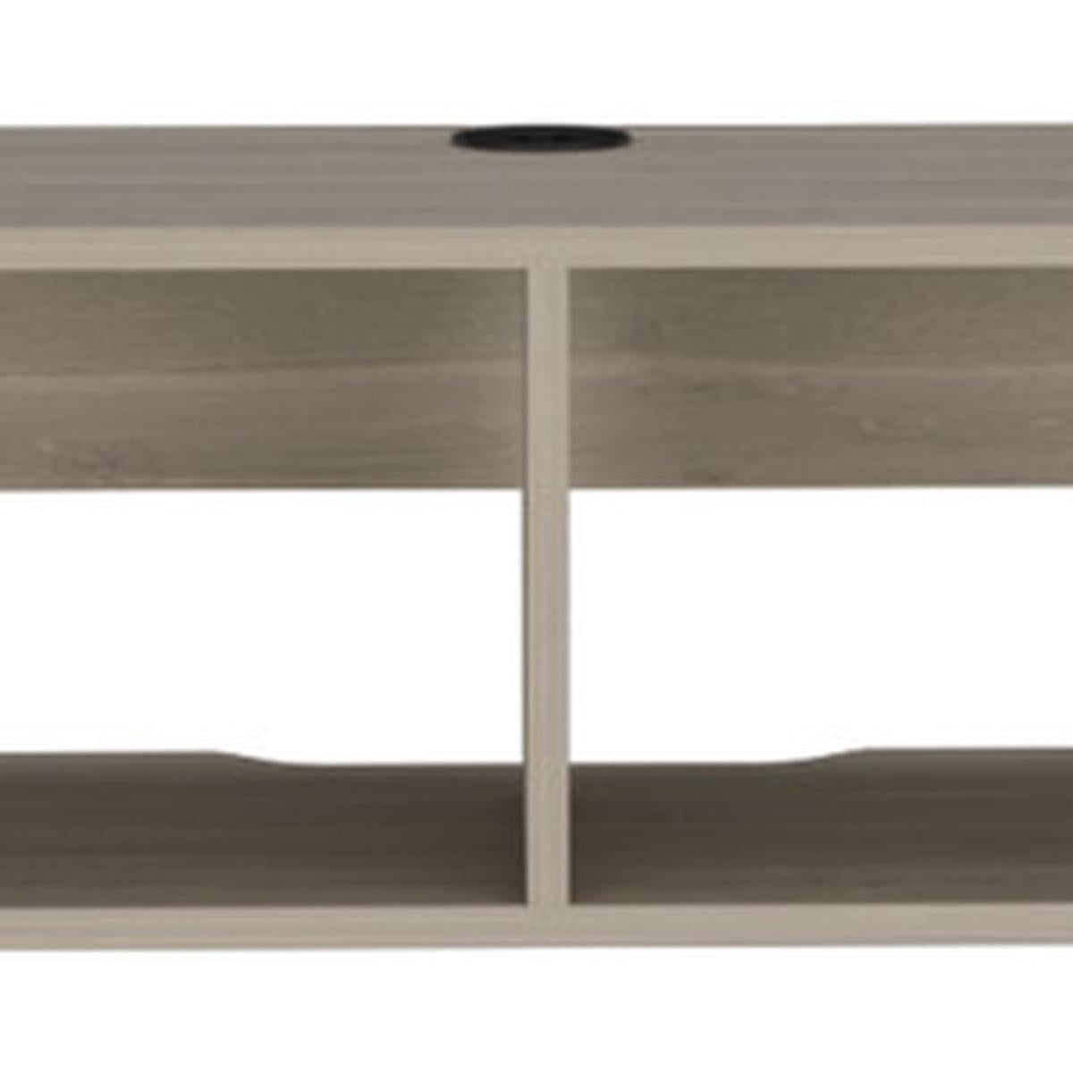 59" Beige Floating Mount TV Stand