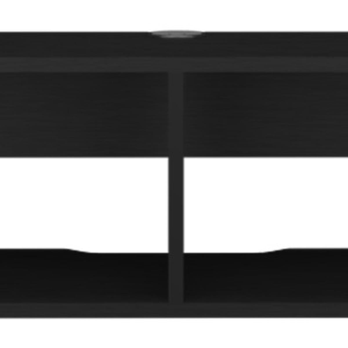 59" Black Floating Mount TV Stand