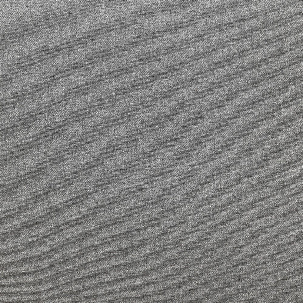 40" Gray Metal Outdoor Bar Height chair with Footrest