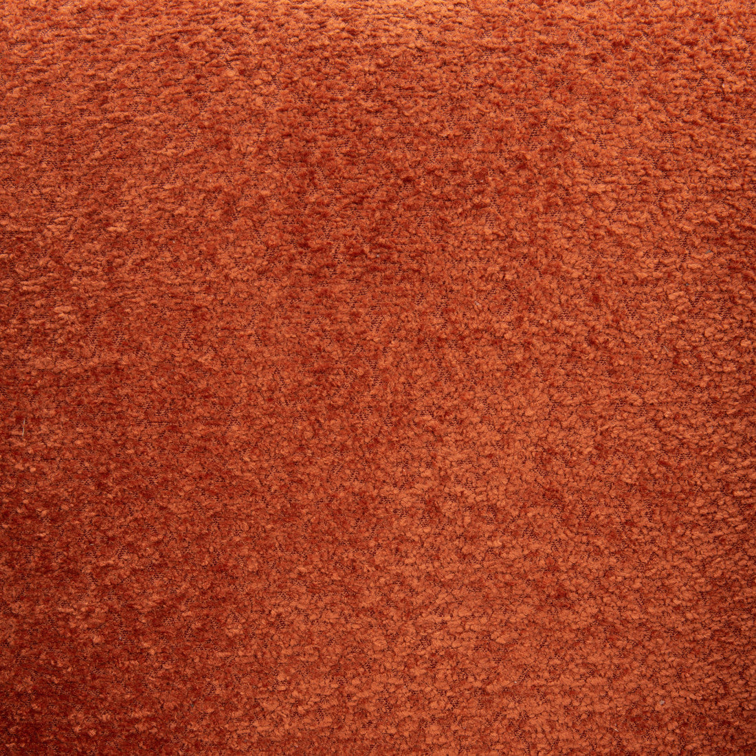 37" Burnt Orange Sherpa And Upholstered Tufted Arm Chair