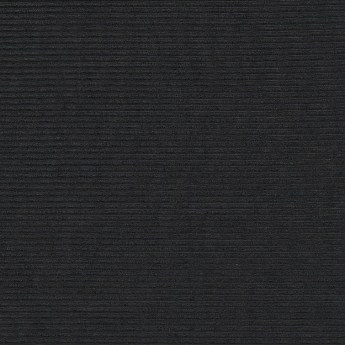Black Ribbed Texture Velvet Upholstered Queen Bed Frame