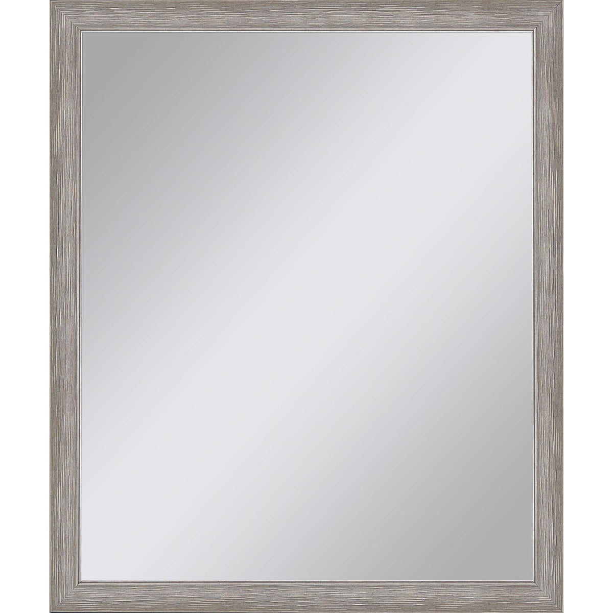 32" Silver Framed Accent Mirror