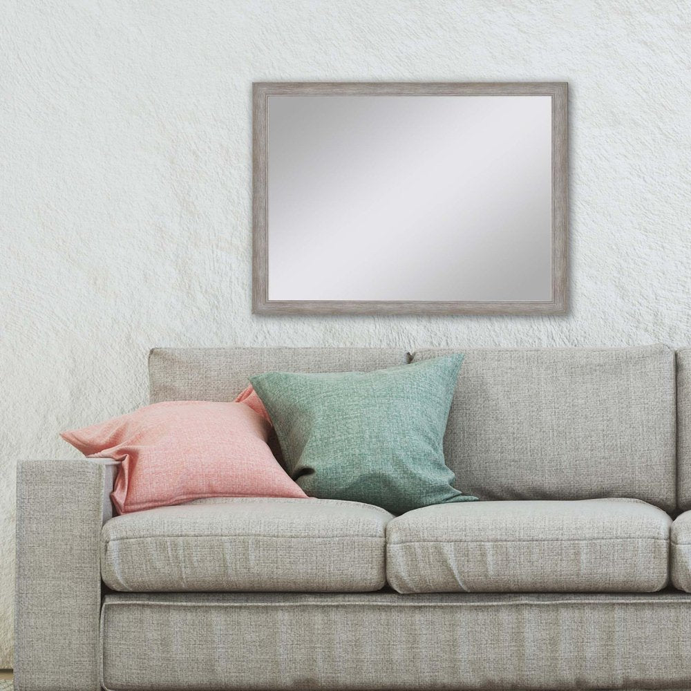 40" Silver Accent Mirror
