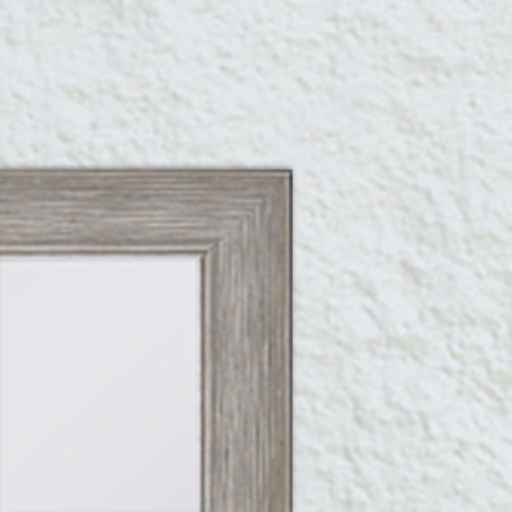 44" Silver Framed Accent Mirror