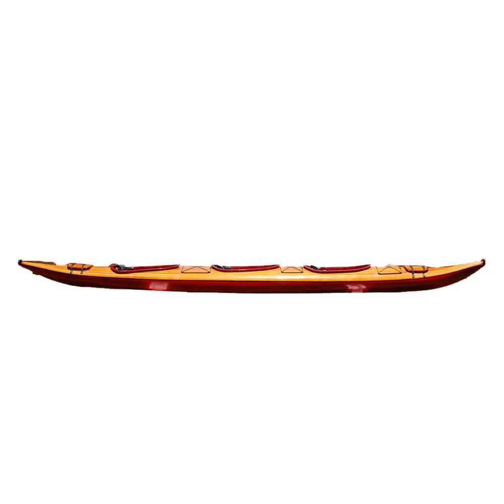 10" Unfinished Wood Hand Painted Model Boat