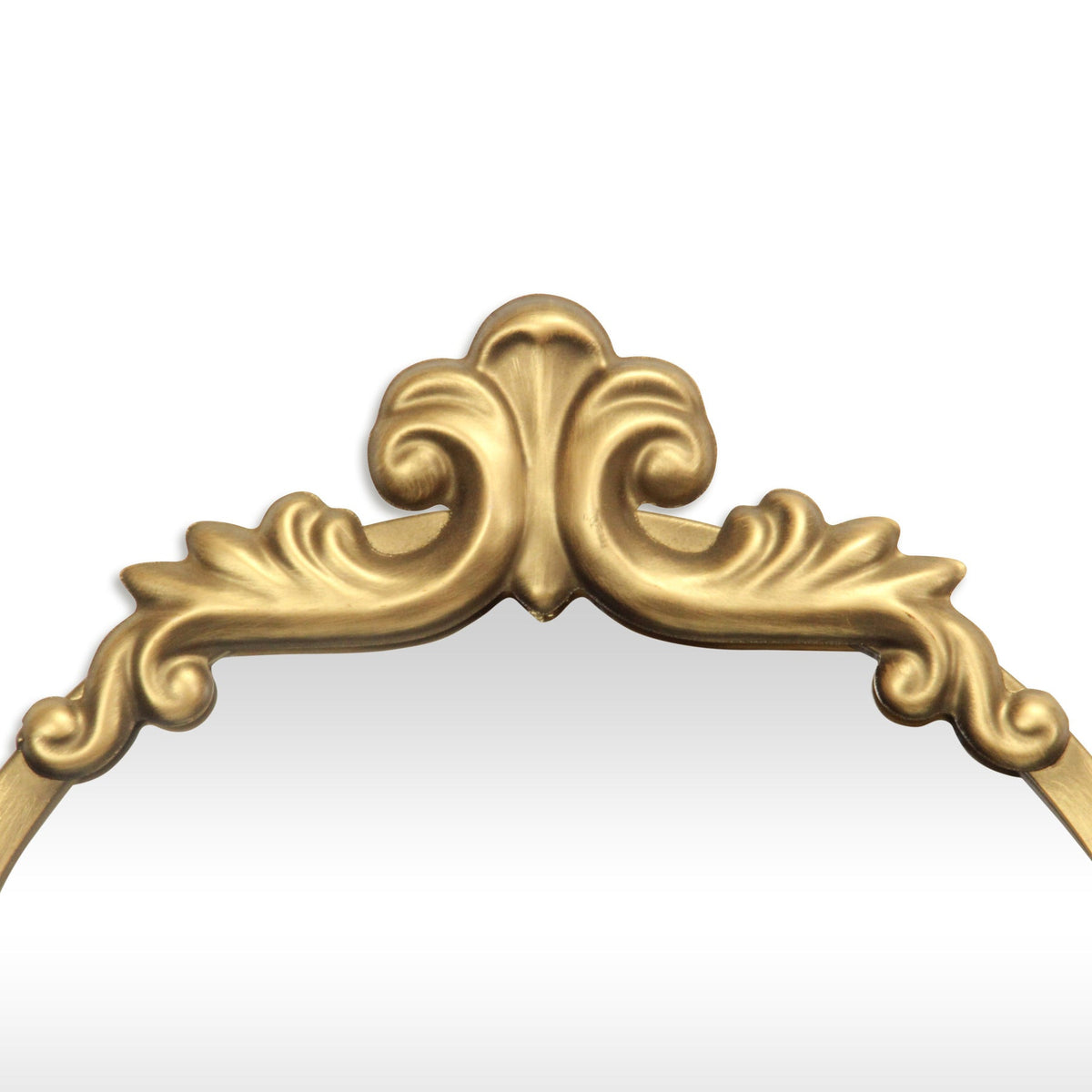 65" Gold Metal Arch Full Length Hanging Mirror