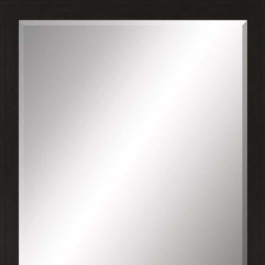 41" Dark Brown Accent Mirror