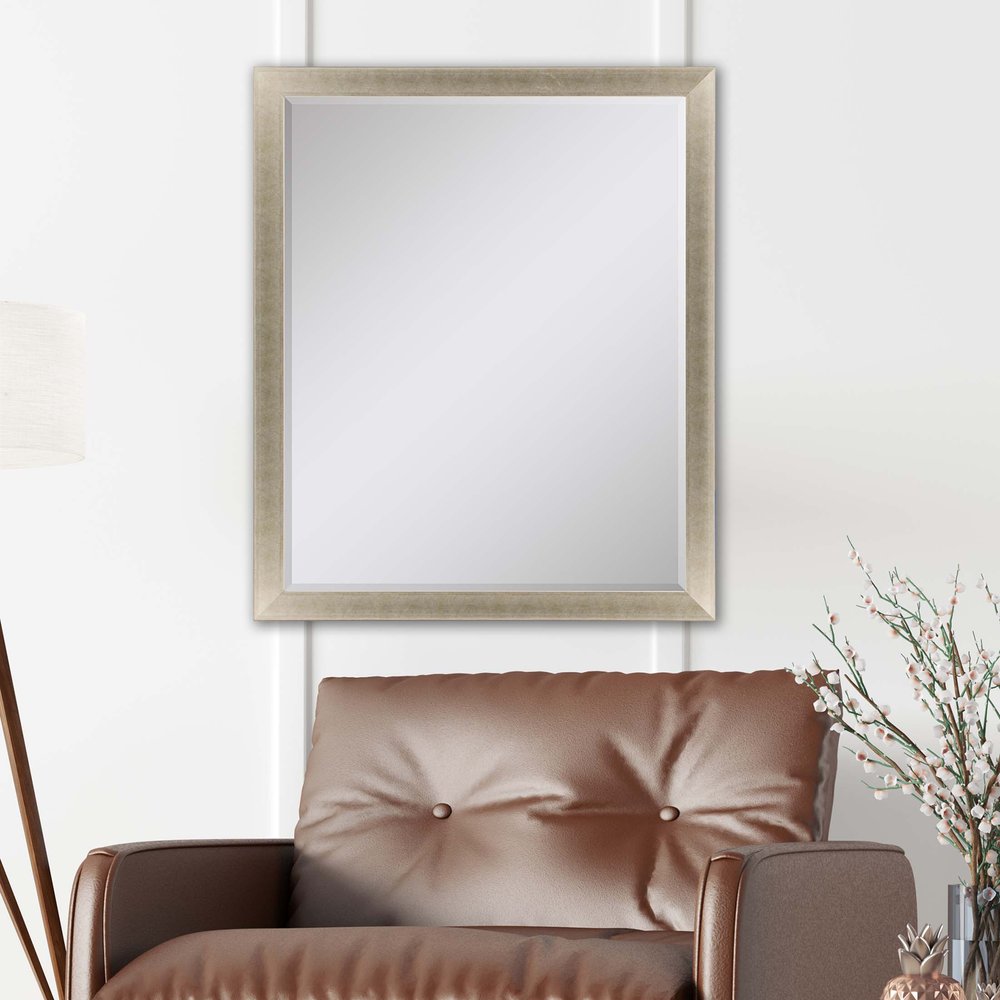 33" Gold Accent Mirror