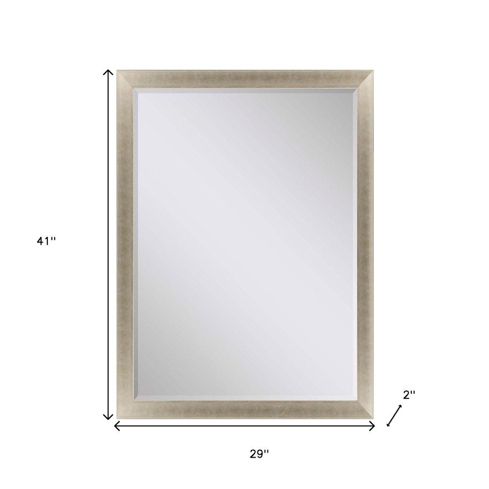 41" Gold Accent Mirror