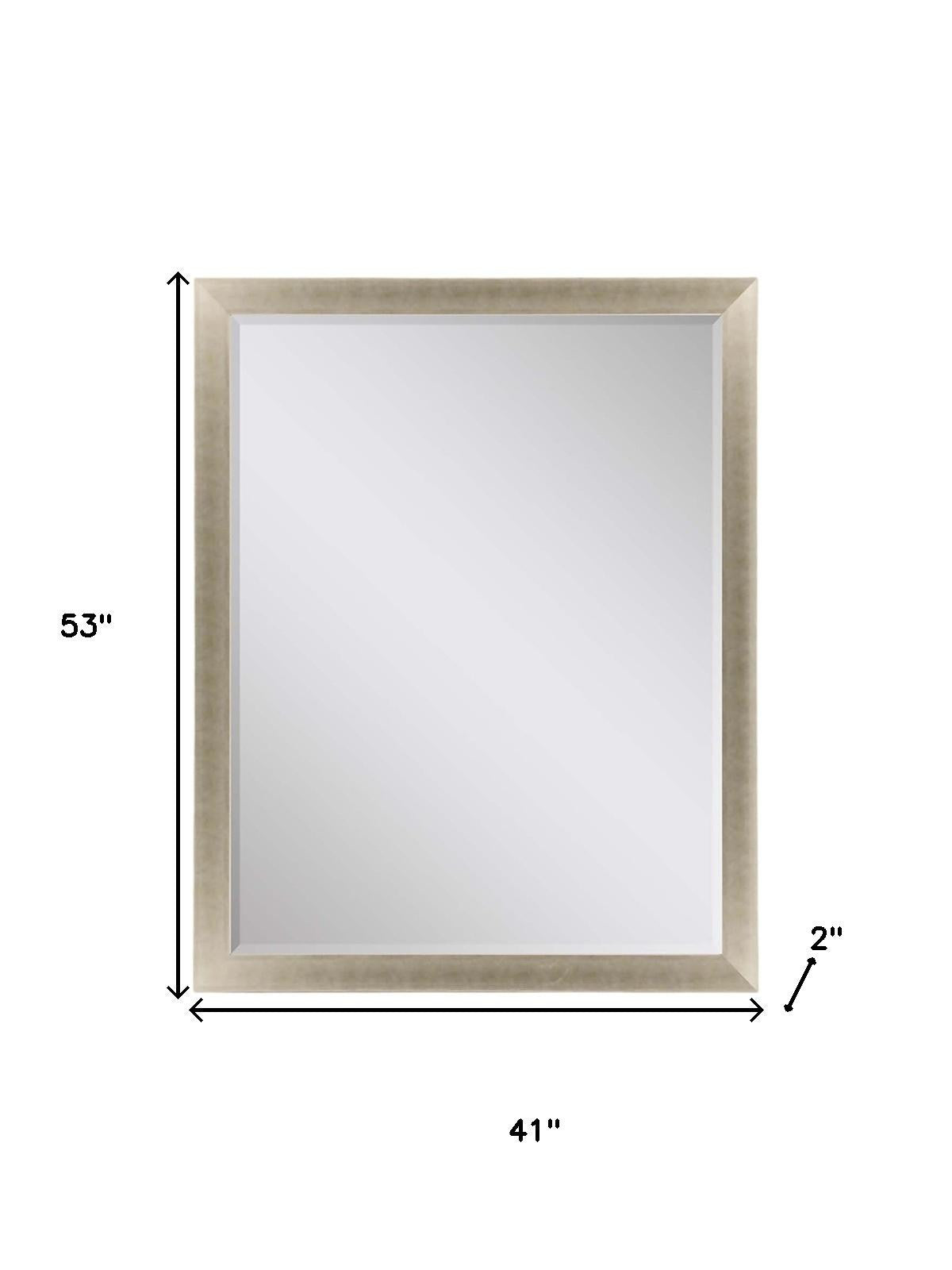 53" Gold Accent Mirror