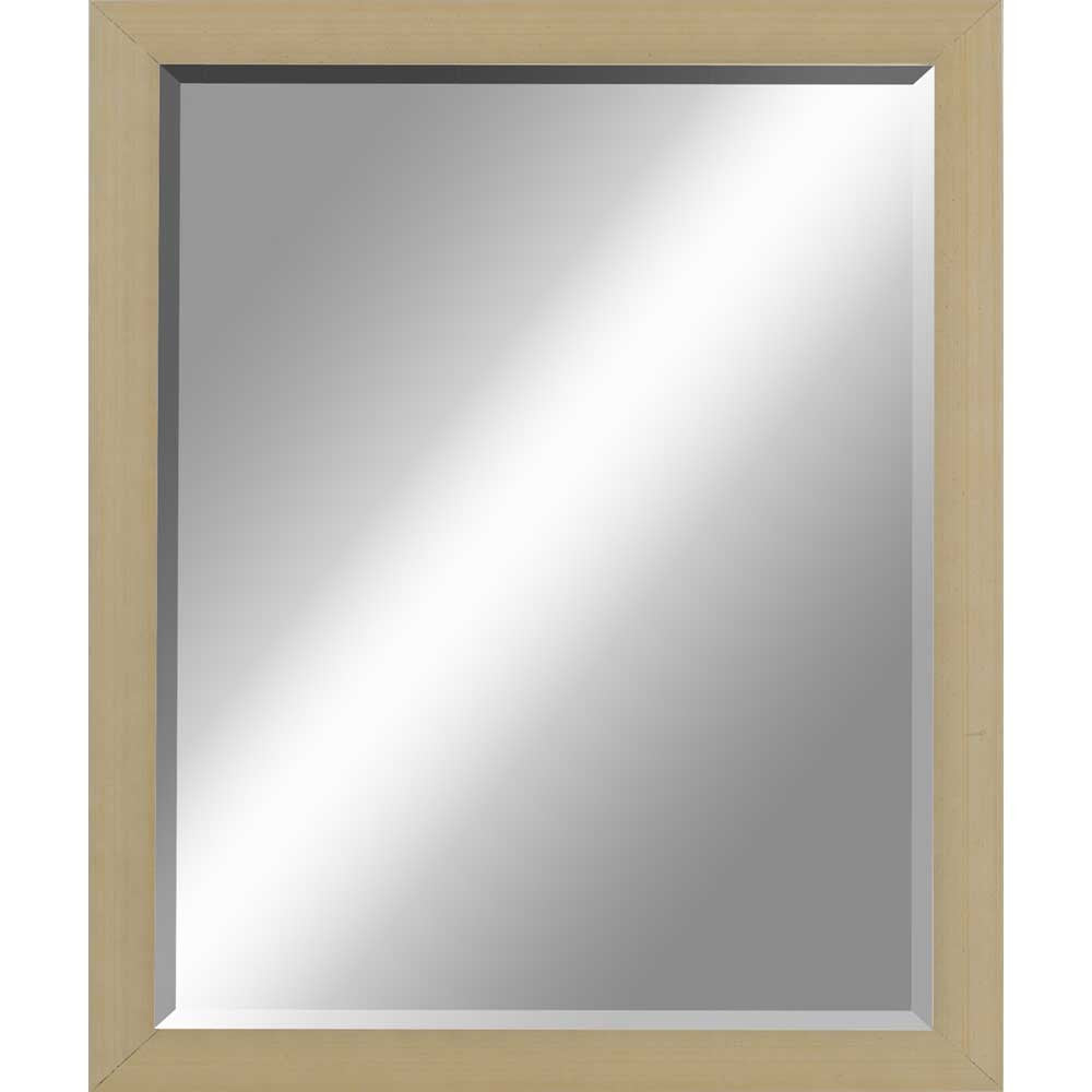 31" Silver Wood Accent Mirror