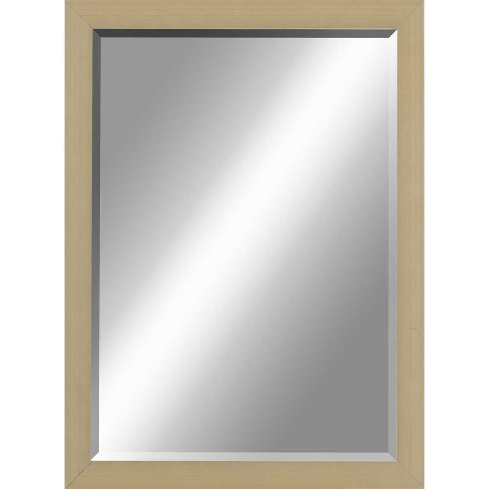 39" Silver Solid Wood Framed Accent Mirror