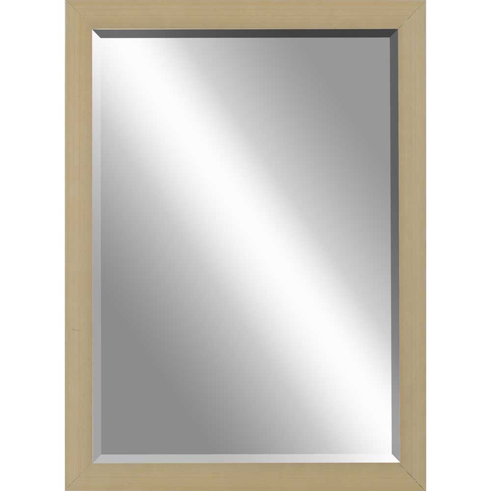39" Silver Solid Wood Framed Accent Mirror