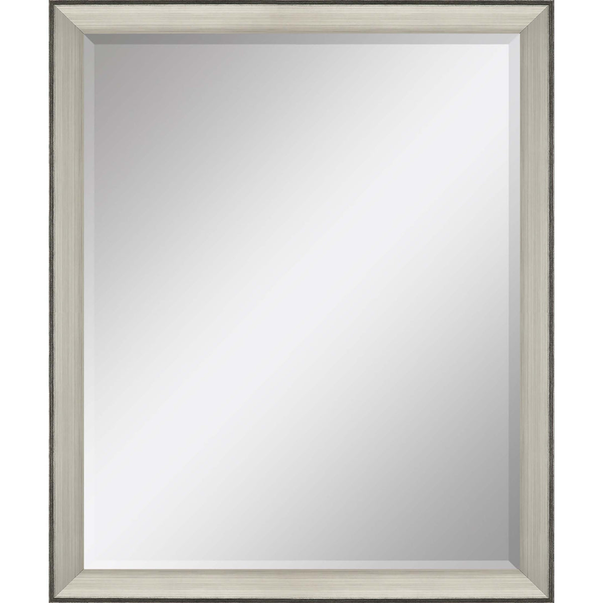32" Silver Framed Accent Mirror
