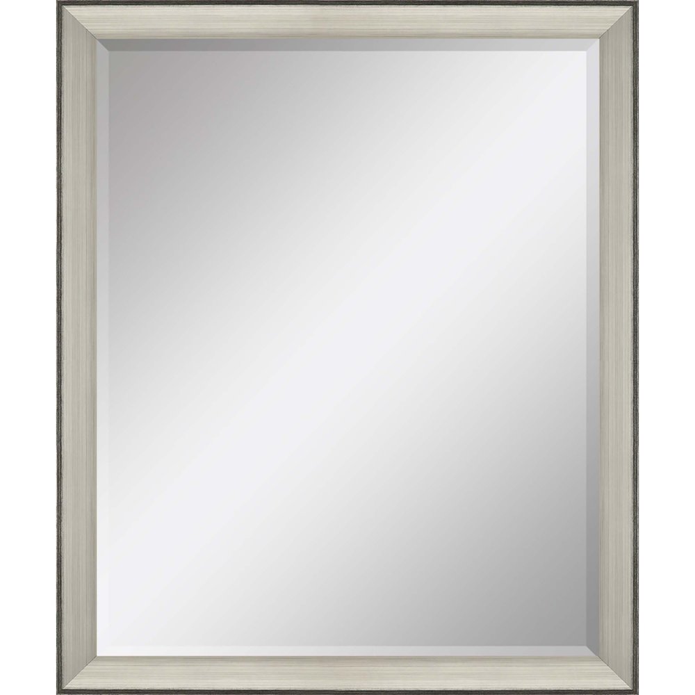 32" Silver Framed Accent Mirror