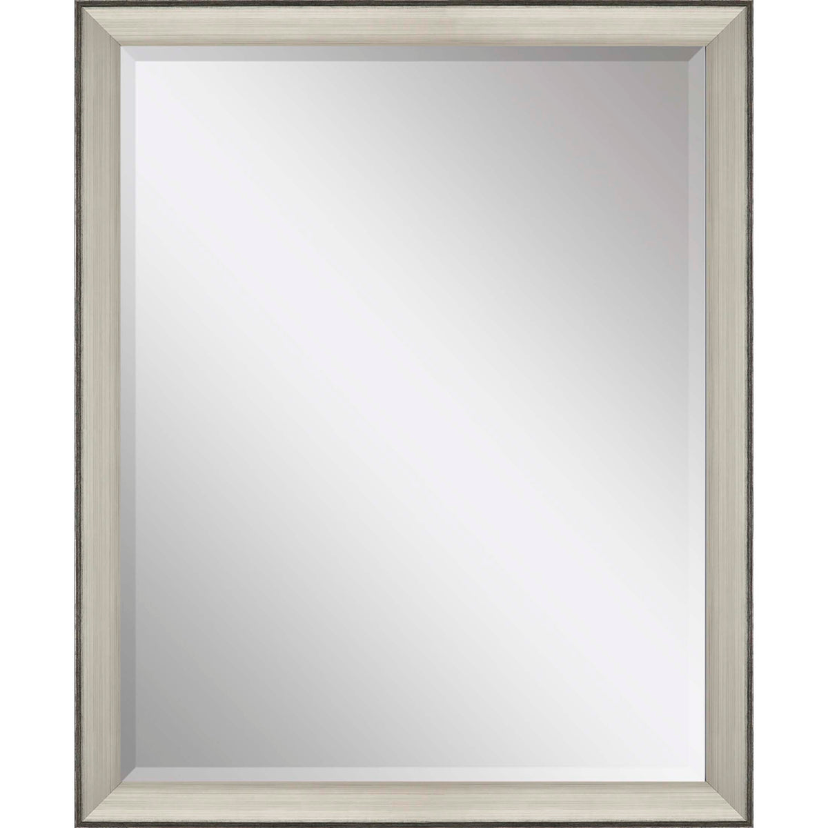 44" Silver Framed Accent Mirror