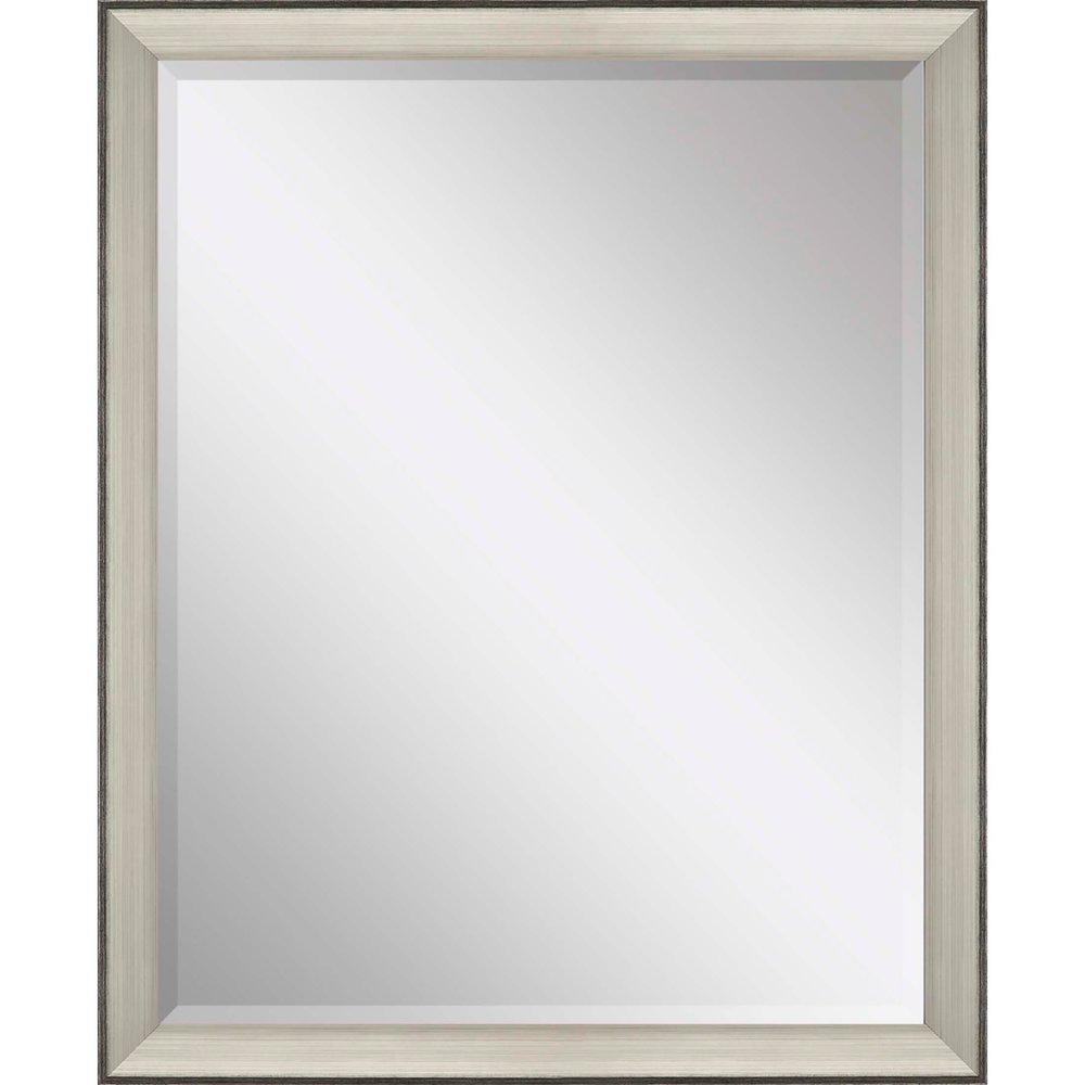 44" Silver Framed Accent Mirror