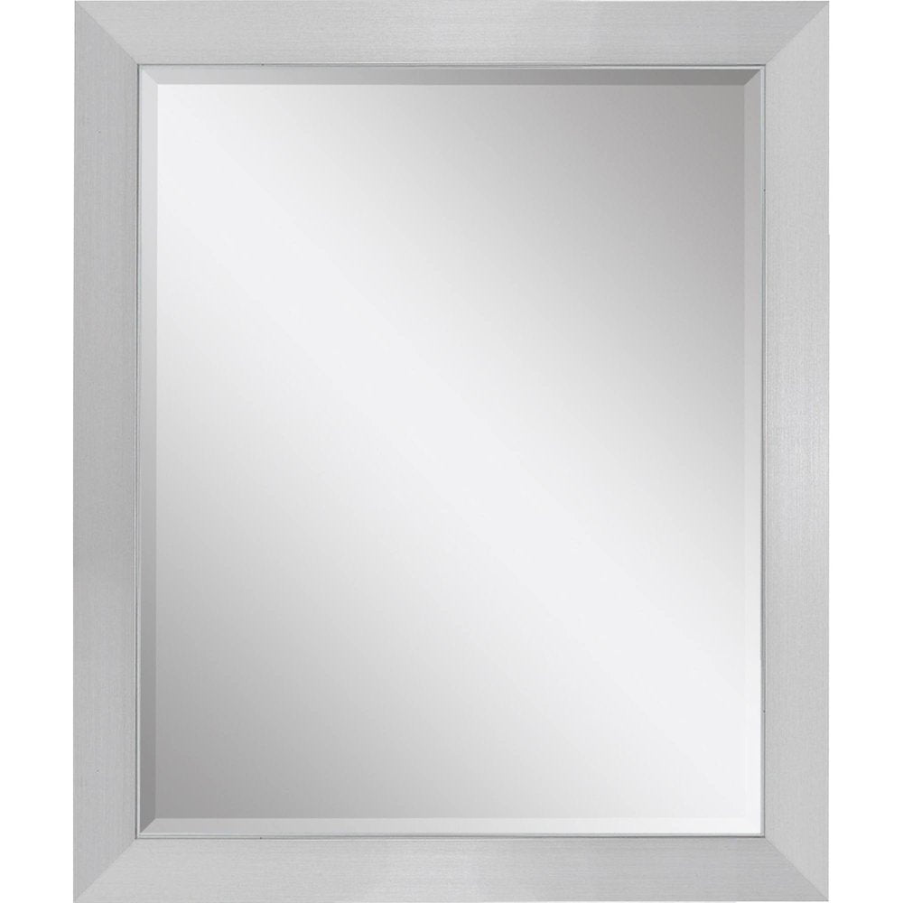 32" Silver Framed Accent Mirror