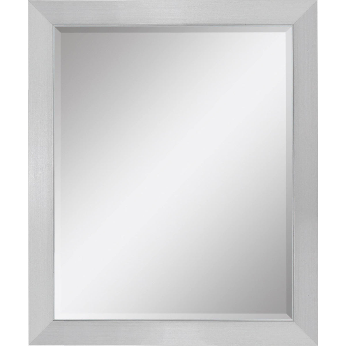 32" Silver Framed Accent Mirror