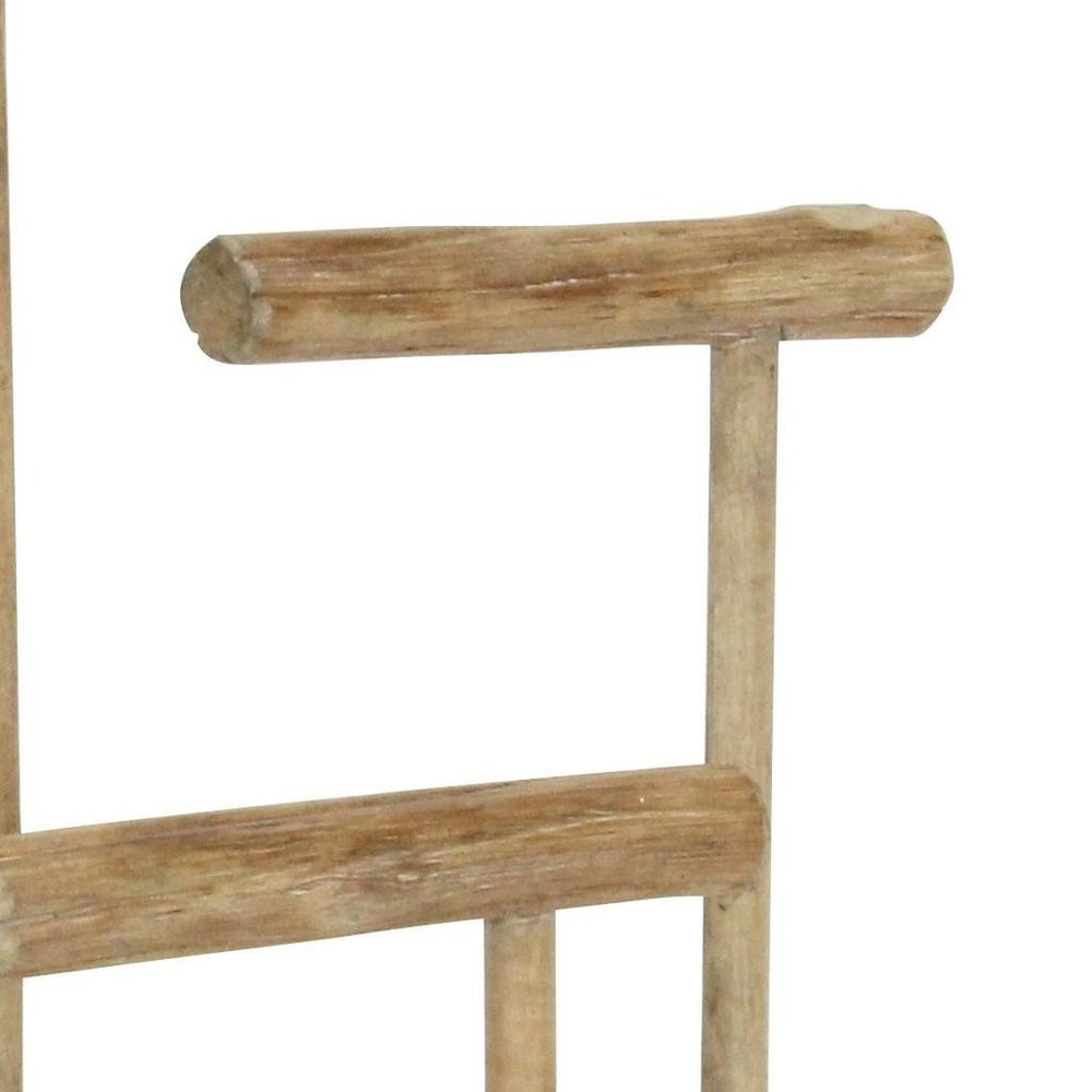 14" Brown Drift Wood Three Tier Decorative Jewelry Holder