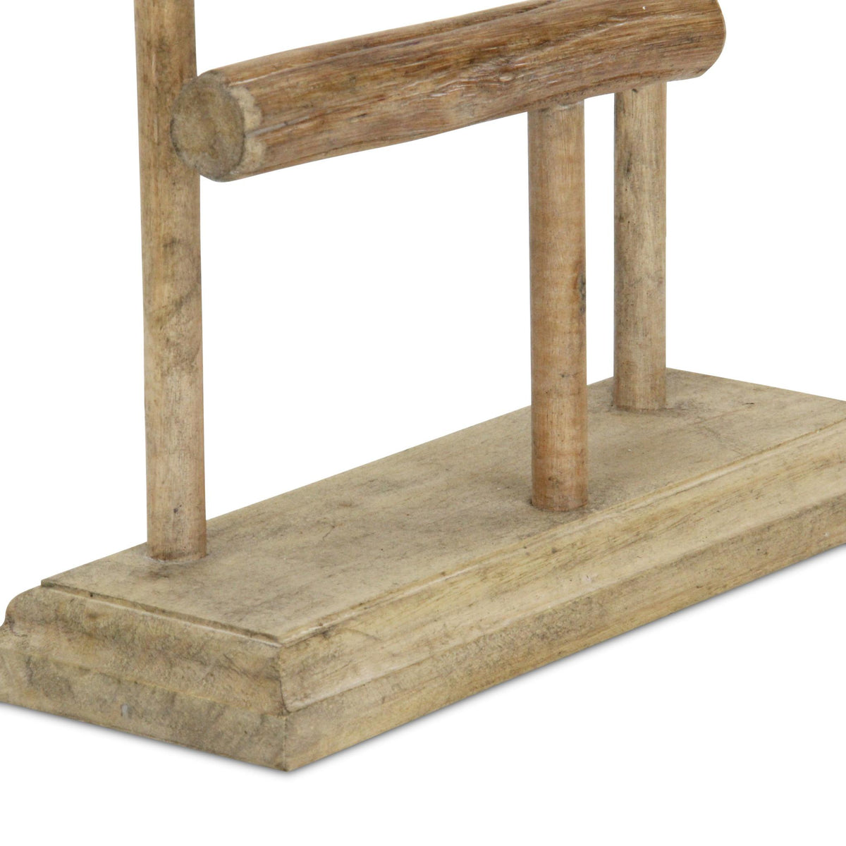 14" Brown Drift Wood Three Tier Decorative Jewelry Holder
