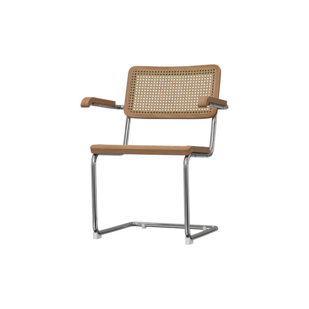 Set of Two Natural and Gray Solid Wood Dining Parsons Chairs
